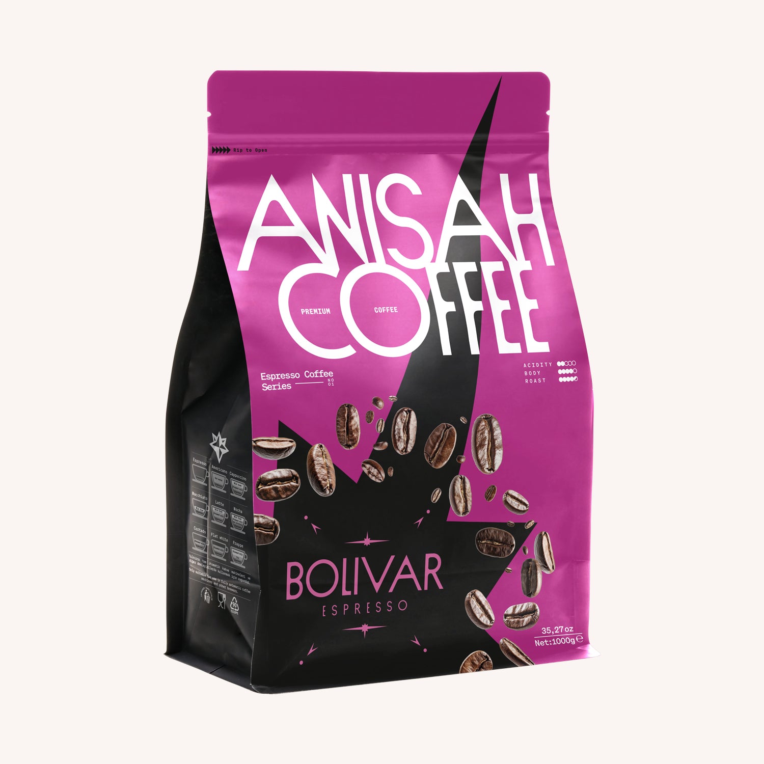 bolivar espresso kahve